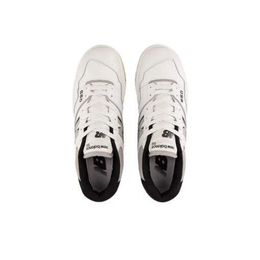 New Balance 550 White Concrete Black Unfading Sneaker