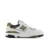 New Balance 550 White Dark Olivine Classic Kicks