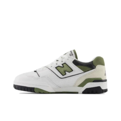 New Balance 550 White Dark Olivine Classic Kicks