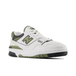 New Balance 550 White Dark Olivine Classic Kicks