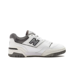 New Balance 550 White Grey Dark Grey Iconic Sneaker