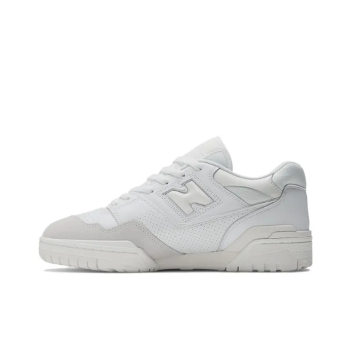 New Balance 550 White Grey Toe Unfading Sneaker