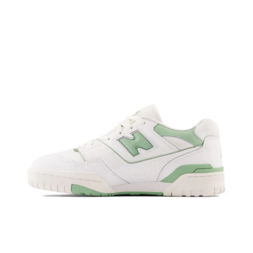 New Balance 550 White Mint Green Signature Footwear