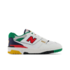 New Balance 550 White Multicolor Iconic Sneaker