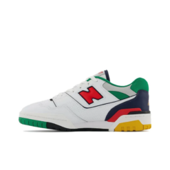 New Balance 550 White Multicolor Iconic Sneaker