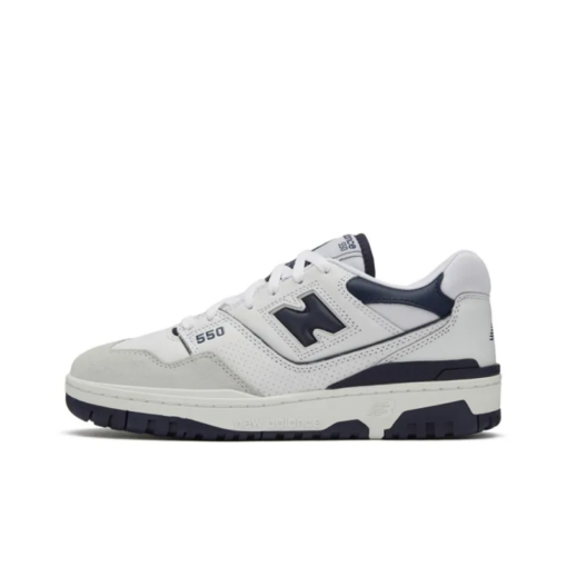 New Balance 550 'White Navy Blue' Sneakers Classic Kicks