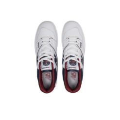 New Balance 550 White Navy Nb Burgundy Everlasting Sneaker