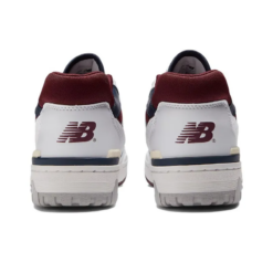 New Balance 550 White Navy Nb Burgundy Everlasting Sneaker