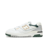 New Balance 550 White Nightwatch Green Iconic Sneaker