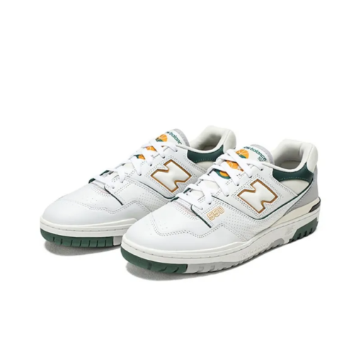 New Balance 550 White Nightwatch Green Iconic Sneaker