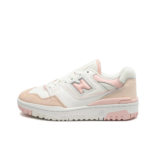 New Balance 550 White Pink Signature Footwear