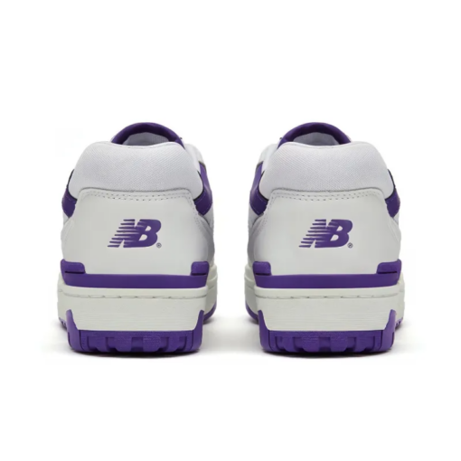 New Balance 550 White Purple Iconic Sneaker