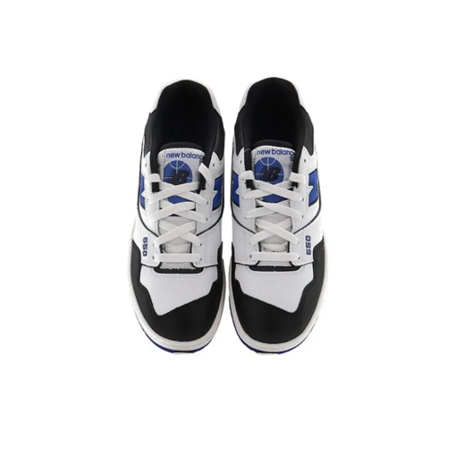 New Balance 550 White Royal Black Signature Footwear