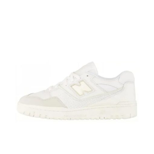 New Balance 550 White White Grey Unfading Sneaker